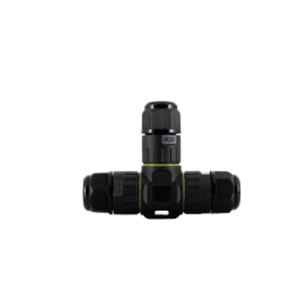 Accesorio: CONEXIÓN IP68 Negro OUTDOOR PARTS 3 POLOS/3 POLE T-SPLITTER