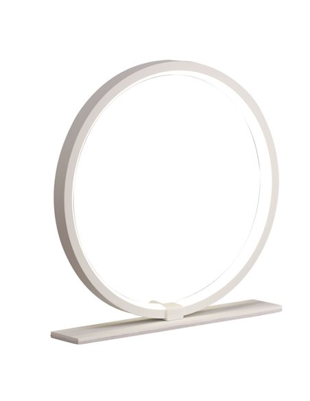 KITESURF lampe de table LED ronde BLANCHE 8W 3000K 640 Lm Moyen/Grand