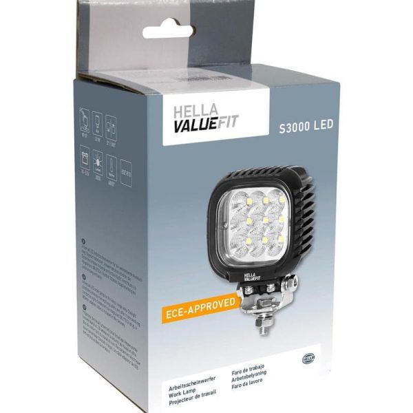 Hella 3000Lm poderoso farol LED de longo alcance S3000 1GA 357 109-012