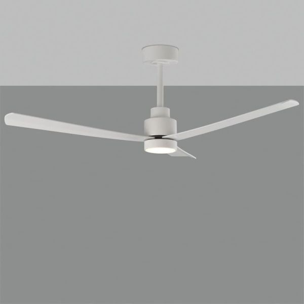 Control de pared con corriente Ventilador de techo: On/Off, Función Inversa, Regulador velocidad, Programacón y Viento natural