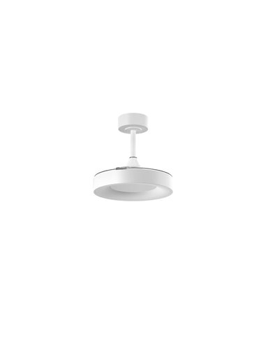 Ventilador de Techo LED 45W CCT+ RC+DIM Ø915mm LISBOA XS blanco DC 25W 