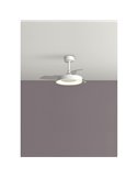 Ventilador de Techo LED 45W CCT+ RC+DIM Ø915mm LISBOA XS blanco DC 25W 