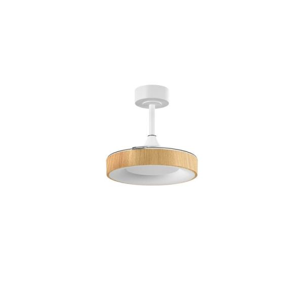Ventilador de Techo LED 45W CCT+ RC+DIM Ø915mm LISBOA XS madera DC 25W 