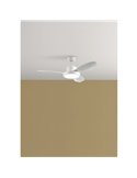 Ventilador de Techo LED 36W RIGA blanco Ø120 DC 32W CCT 3k-6k Dimable 3 Aspas