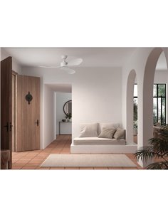 Ventilador de Techo Sin Luz RIGA WO Ø120 DC 32W hasta 30m2 altura regulable y mando a distancia 2