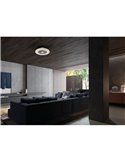 Plafón Ventilador WIND OPAL con aspas ocultas Ø60 DC 20W LED 40W CCT