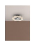 Plafón Ventilador WIND OPAL con aspas ocultas Ø60 DC 20W LED 40W CCT