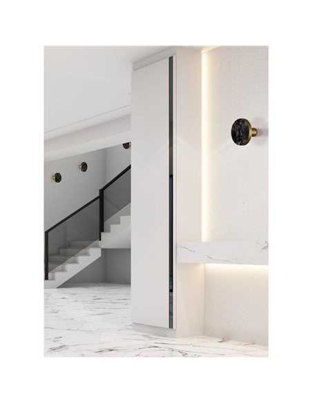 CHAMALEON DECO aplique de metal para sala de estar rosa pálido, sem iluminação