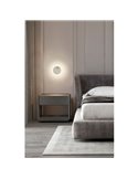 CHAMALEON DECO aplique de metal para sala de estar rosa pálido, sem iluminação