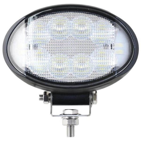 Faro LED de trabajo ovalado gran angular 180º alta potencia 9.720Lm 12V 24V