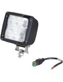 Faro LED de trabajo cuadrado gran angular 180º alta potencia 9.720Lm 12V 24V