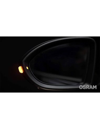 Intermitente dinámico LED para retrovisor acabado Negro LEDriving® LEDDMI 5G0 BK S Homologado Set de 2. Golf VII