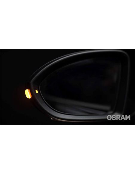 Intermitente dinámico LED para retrovisor acabado Negro LEDriving® LEDDMI 5G0 BK S Homologado Set de 2. Golf VII