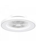 Ventilador Tibet Mantra - Plafón LED Blanco con Control Inteligente y Diseño Moderno