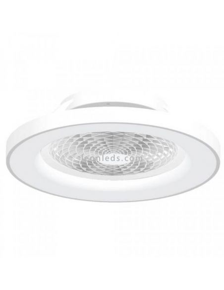 Ventilador Tibet Mantra - Plafón LED Blanco con Control Inteligente y Diseño Moderno