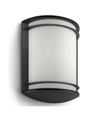 Aplique de pared exterior LED ANTELOPE 4000K 6W, estanco al agua