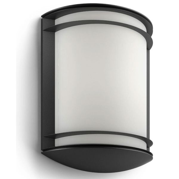 Aplique de pared exterior LED ANTELOPE 4000K 6W, estanco al agua
