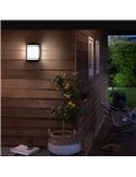 Aplique de pared exterior LED ANTELOPE 4000K 6W, estanco al agua