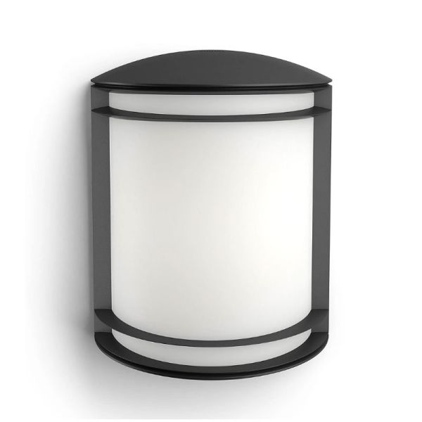 Aplique de pared exterior LED ANTELOPE 4000K 6W, estanco al agua