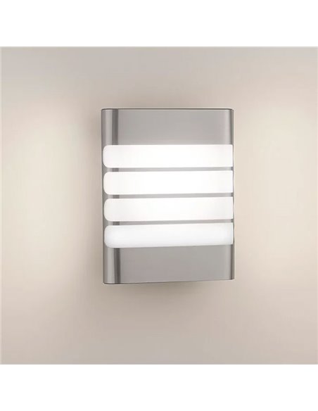 Applique LED RACCOON en acier inoxydable 3W, étanche