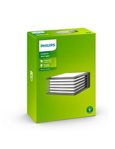 Aplique exterior cuadrado SHADES E27 (No incl.), antracita, estanco al agua 2