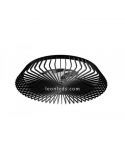 Ventilador de teto LED preto Himalaya 7121 Mantra Iluminación | LeonIluminação Leds