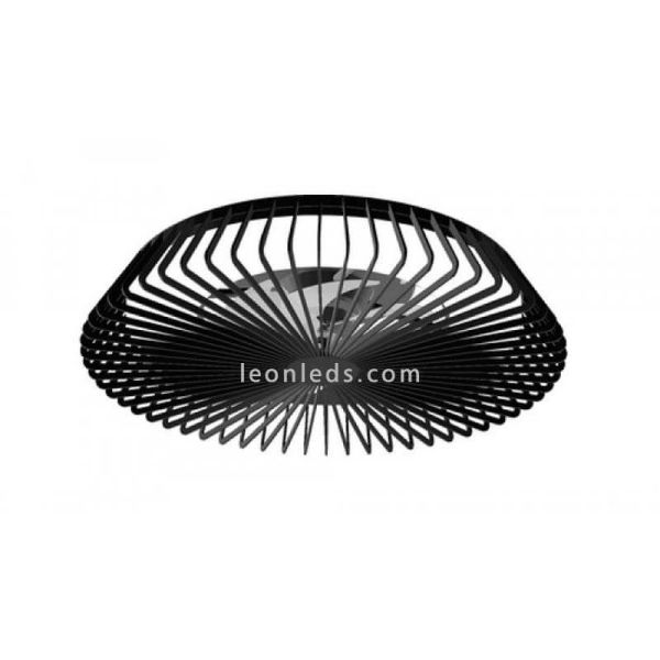 Ventilador de Techo LED Himalaya Mantra Negro con luz LED regulable y control remoto Mantra 7121