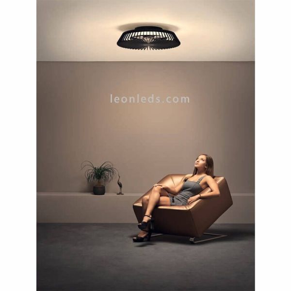 Ventilador de Techo LED Himalaya Mantra con función inversa para uso en invierno y verano