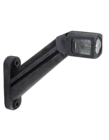 Luz marcadora LED HELLA - 12/24V - ADR/GGVS/ECE - 4 LEDs - Cabo de ligação rápida 500mm esquerda/direita Daf Man Scania