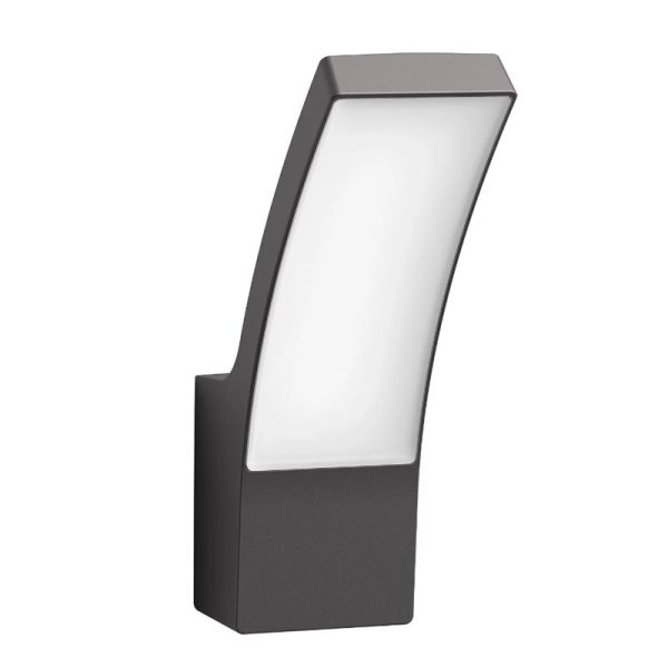 Aplique mural de exterior LED SPLAY 12W 4000 K antracita, Estanco al agua