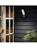 Aplique mural de exterior LED SPLAY 12W 4000 K antracita, Estanco al agua