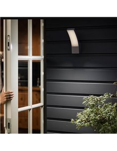 Aplique mural de exterior LED SPLAY 12W 4000 K antracita, Estanco al agua 2