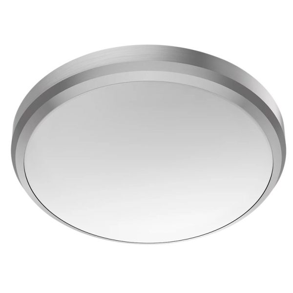 Plafonnier extérieur LED DORIS 6W 2700K/4000K Nickel Etanche