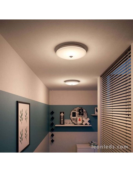 Plafón con sensor 6W Mauve PIR blanco de Philips | LeonLeds