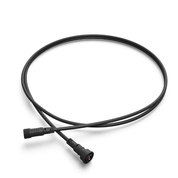 Extensão de cabo exterior GARDENLINK 2m/5m/10m preto Baixa tensão, à prova de água