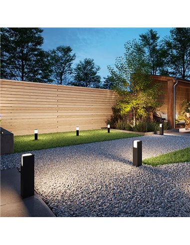 Alargador de cable para exterior GARDENLINK 2m/5m/10m negro Baja tensión, estanco al agua