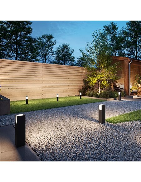 Extensão de cabo exterior GARDENLINK 2m/5m/10m preto Baixa tensão, à prova de água