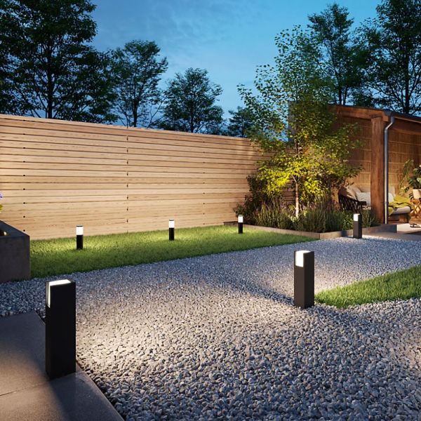 Extensão de cabo exterior GARDENLINK 2m/5m/10m preto Baixa tensão, à prova de água