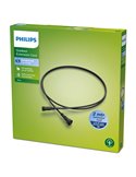 Extensão de cabo exterior GARDENLINK 2m/5m/10m preto Baixa tensão, à prova de água