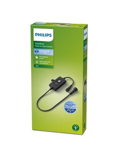 Sensor de crepúsculo-amanecer GARDENLINK Negro para exterior baja tensión estanco al agua 2