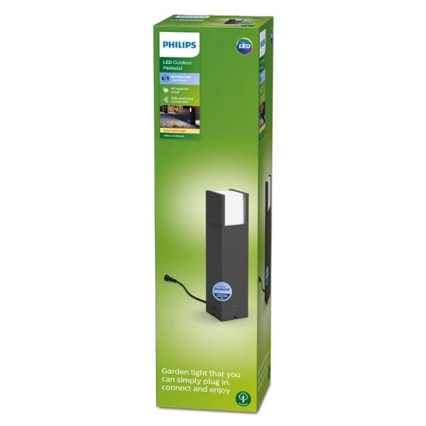 Baliza LED exterior para caminos ARBOUR 6 W antracita Baja tensión estanco al agua 2700K/4000K