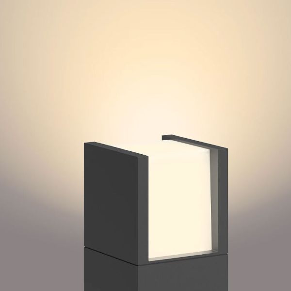 Baliza LED exterior para caminos ARBOUR 6 W antracita Baja tensión estanco al agua 2700K/4000K