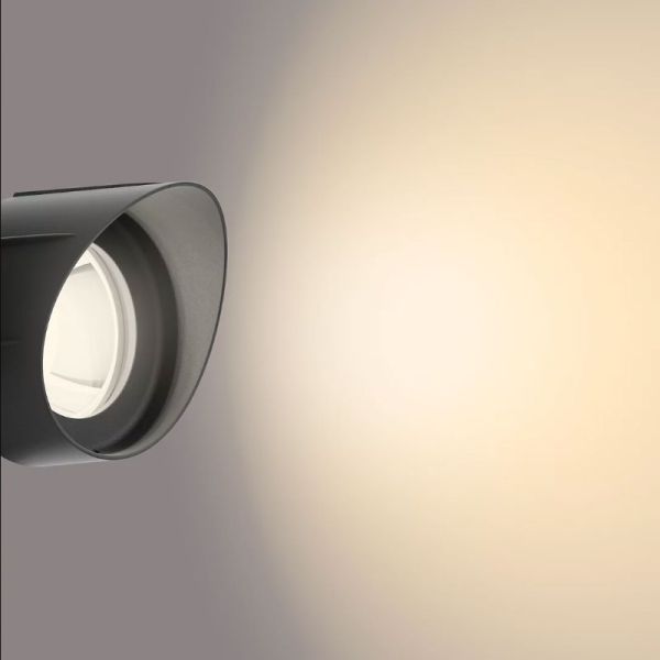 Puntos o picas de tierra LED GARDENLINK con enchufe 6 W 2700K negro Baja tensión estanco al agua