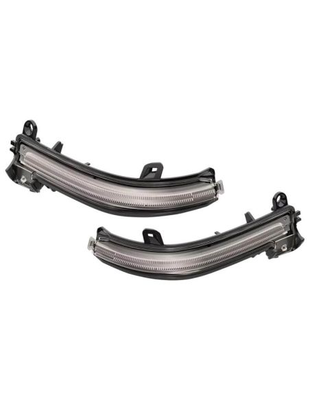 Sinais de direção dinâmicos LED para espelhos LEDriving da OSRAM LEDDMI F20 BK S (conjunto de 2) para BMW Série 1, 2, 3, 4 e X1