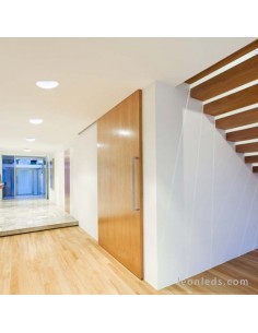 Plafon com sensor 16W DeteK Branco by Kohl Lighting BPM | leonleds 2