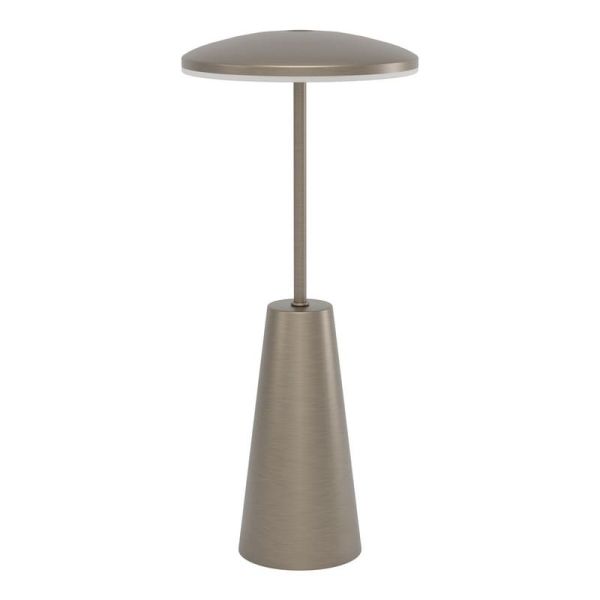 Lámpara de mesa exterior LED recargable PICCOLA Latón oscuro 2400K-3000K-4000K, IP54