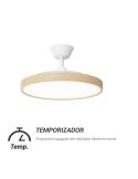 Temporizador de Ventilador de Techo Retráctil BOMBAY ESTILO M - Innovación y Estilo en Madera con Temporizador y Nature Wind