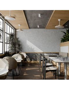 Funcionando Ventilador de Techo Retráctil BOMBAY ESTILO M - Innovación y Estilo en Madera con Temporizador y Nature Wind 2