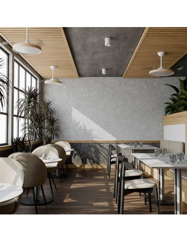 Restaurante Ventilador de Techo Retráctil BOMBAY ESTILO M - Innovación y Estilo en Madera con Temporizador y Nature Wind