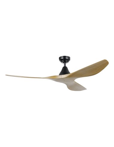 Ventilador de techo sin luz PORTSEA madera DC Ø130cm para interior